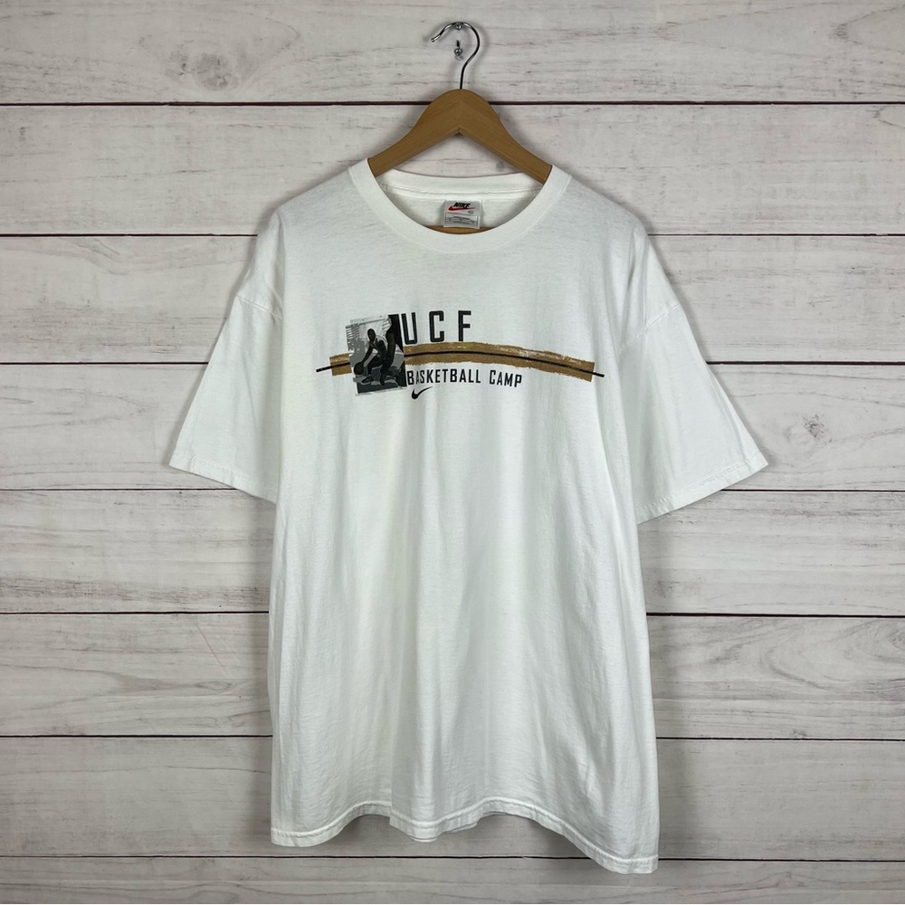 Vintage 1990s University Of Central Florida Basketball Nike T-Shirt XL
